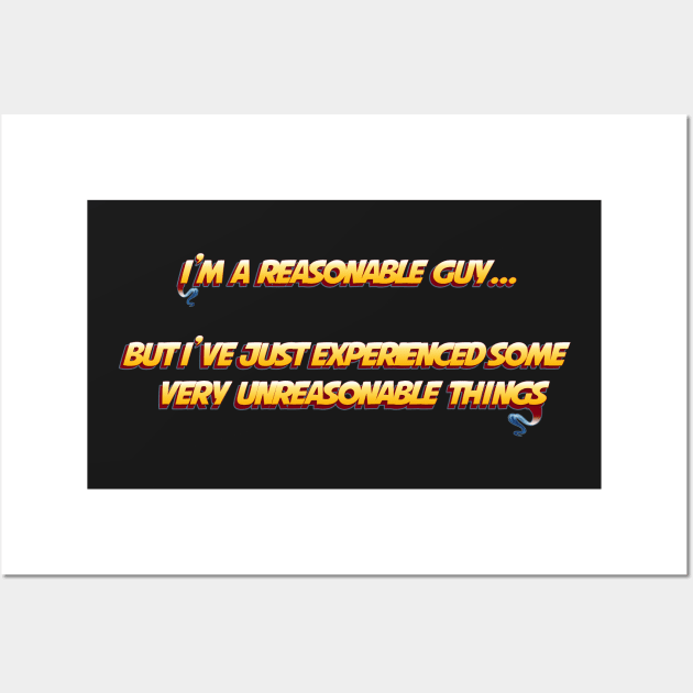 REASONABLE GUY Wall Art by HerrObst